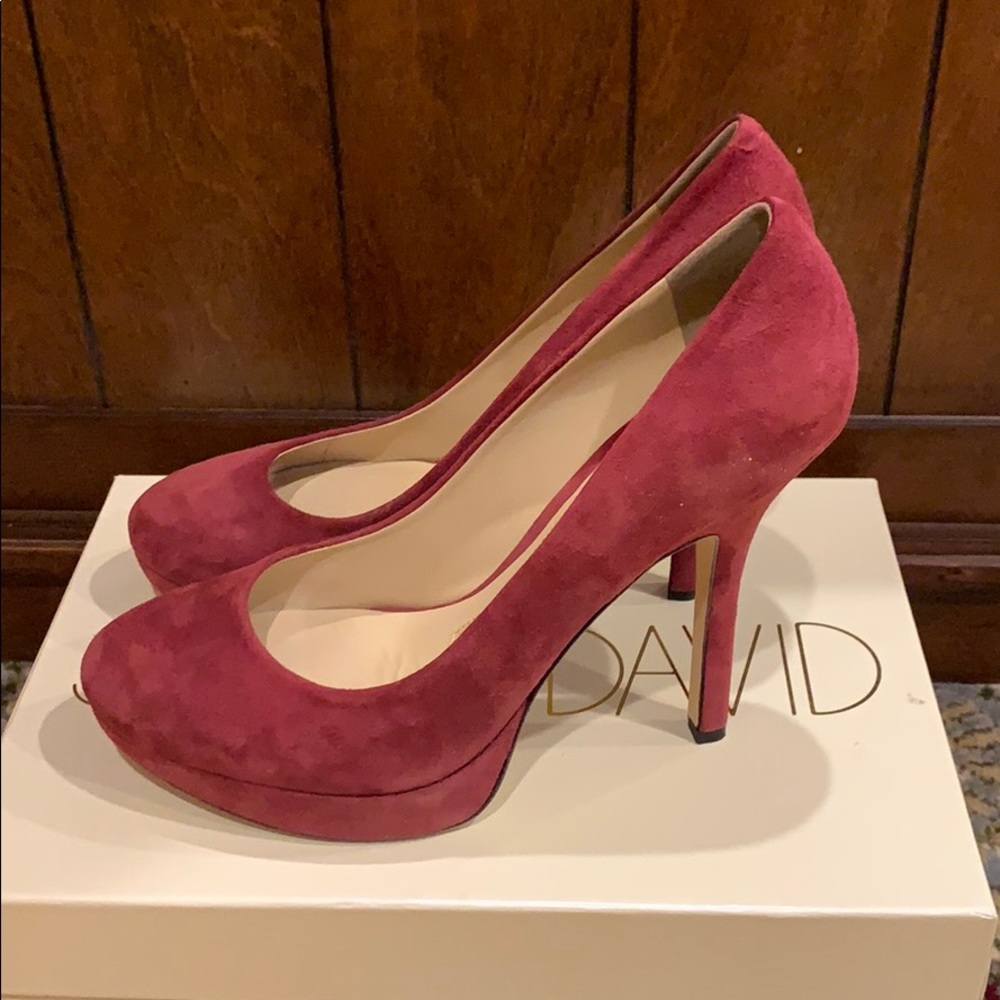 Joan & David platform pumps - size 8 1/2